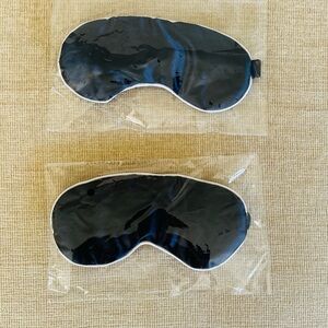 Brand new Navy blue silk Sleep Mask Set(2 pieces)- Mulberry Silk 19mm fabric